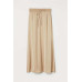 Атласная юбка до щиколотки
