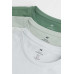 3 комплекта облегающих футболок