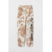 Джоггеры с набивным рисунком