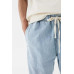 Джинсовые джоггеры свободного кроя