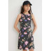 Платье из джерси с рисунком