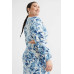 H&M+ Короткая блузка из смесового льна H&M+ Короткая блузка из смесового льна
